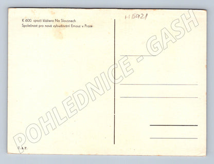 Pohlednice Emauzy Praha K. Gabriel (M5921)