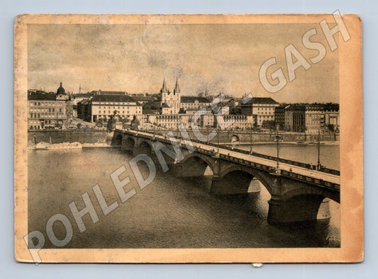 Pohlednice Emauzský klášter Praha stará (M5924)