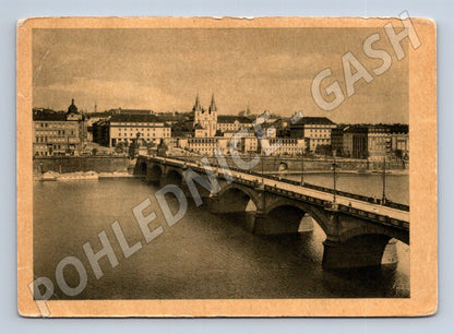 Pohlednice Praha Emauzský klášter 1938 (M5926)