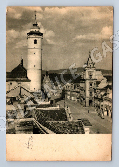 Pohlednice Domažlice náměstí stará (M5927)