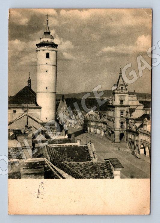 Pohlednice Domažlice náměstí stará (M5927)