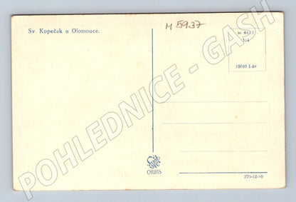 Pohlednice Svatý Kopeček u Olomouce bazilika (M5937)