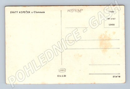 Pohlednice Svatý Kopeček u Olomouce stará bazilika (M5938)