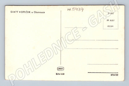 Pohlednice Svatý Kopeček u Olomouce bazilika čb (M5939)