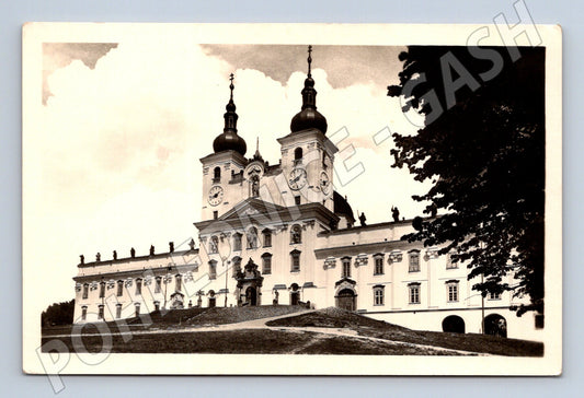 Pohlednice Svatý Kopeček u Olomouce bazilika čb (M5944)