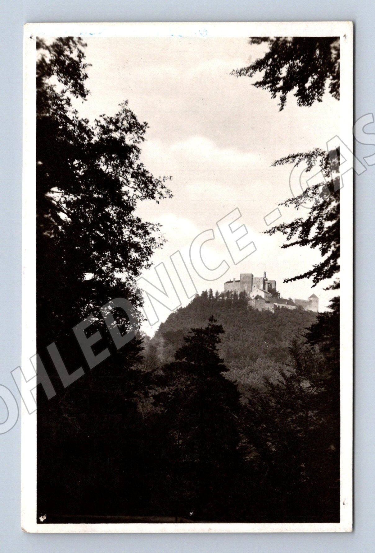 Pohlednice Hrad Buchlov turistické razítko (M5946)