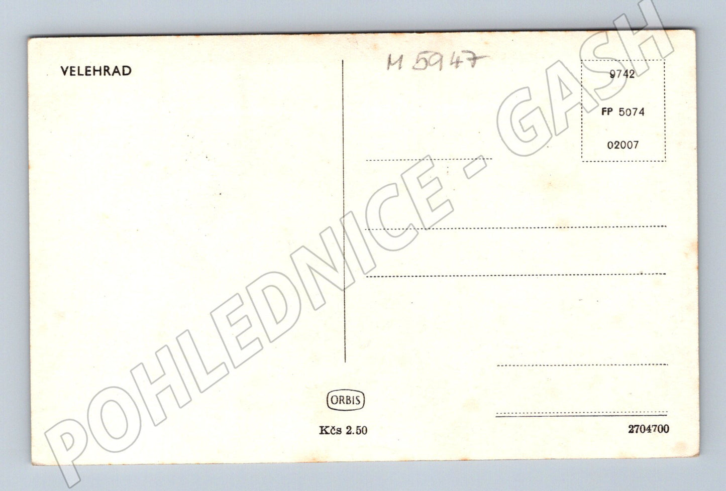 Pohlednice Velehrad poutní bazilika Orbis (M5947)