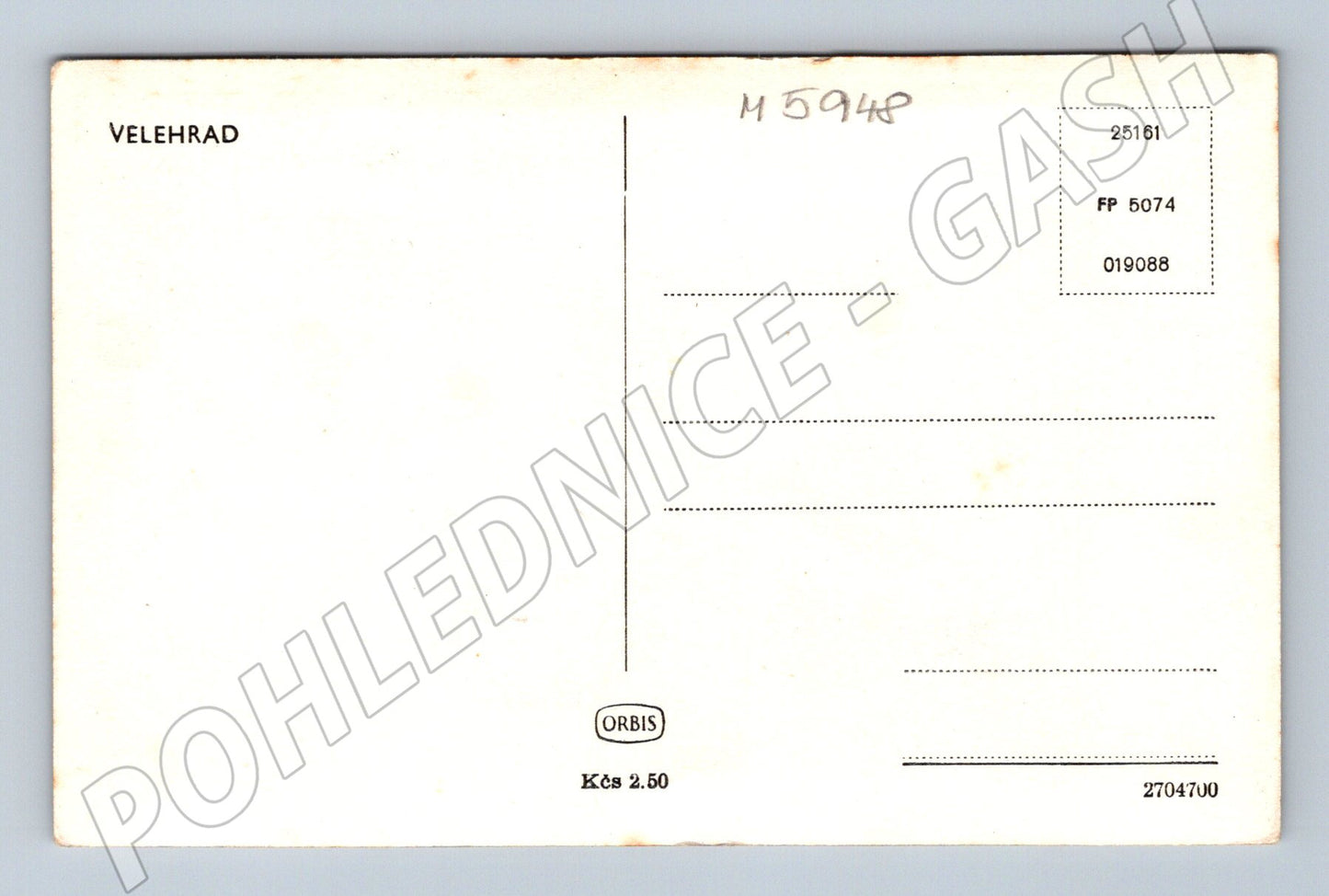Pohlednice Velehrad historická Orbis (M5948)