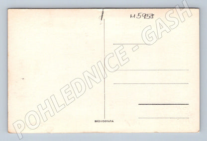 Pohlednice Kuks Řada nectností (M5958)