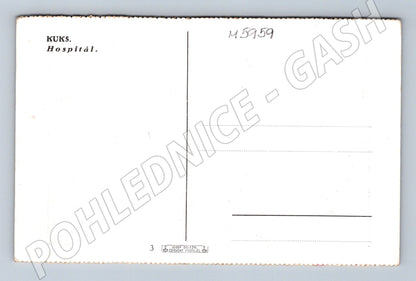 Pohlednice Kuks hospital stará (M5959)