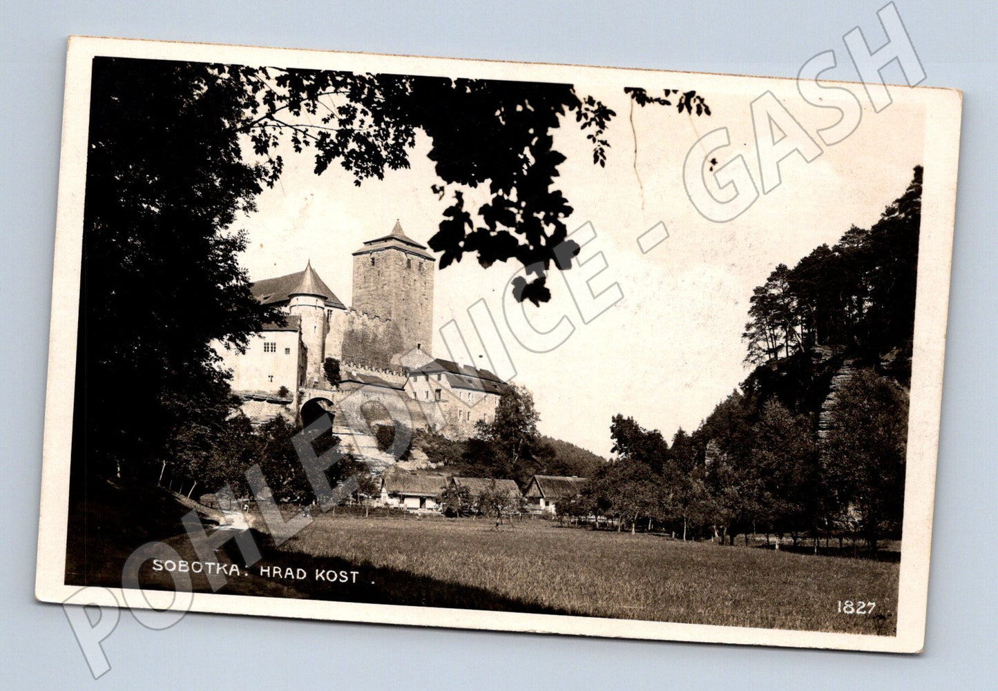 Pohlednice Sobotka hrad Kost prošlá (M5963)