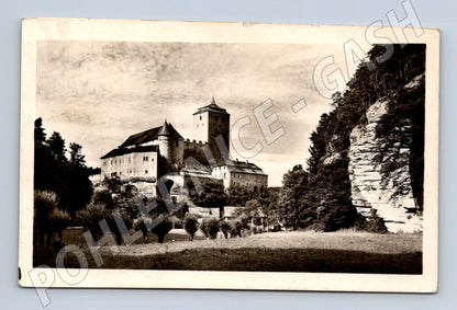 Pohlednice Hrad Kost stará s razítkem (M5964)