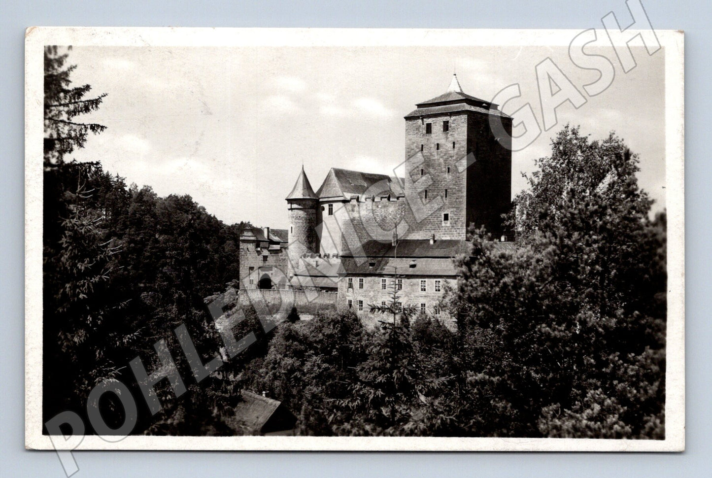 Pohlednice Hrad Kost Český ráj prošlá (M5965)