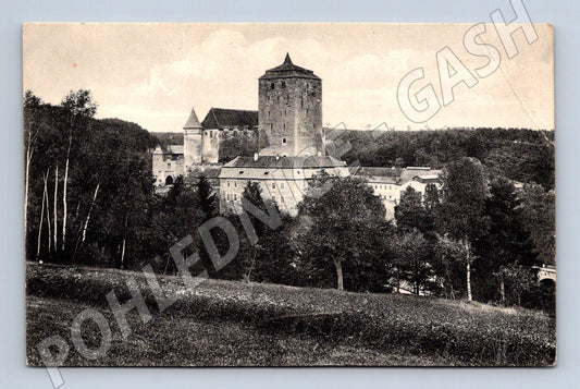 Pohlednice Hrad Kost Český ráj stará (M5968)