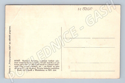 Pohlednice Hrad Kost Český ráj stará (M5968)