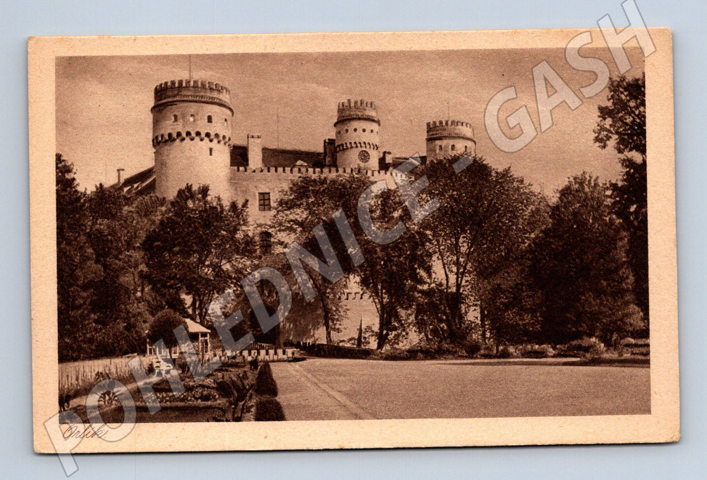 Pohlednice Zámek Osek stará (M5977)