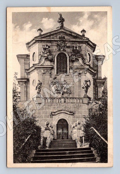 Postcard Kuks Holy Trinity Church (M5983)