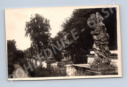 Postcard Kuks Series of Virtues by Braun Sculpture (M5985)