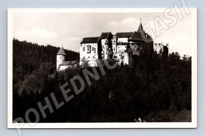 Pohlednice Hrad Pernštejn čb Graf Cuda Hodonín (M5987)