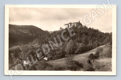 Postcard Pernštejn Castle old used (M5988)