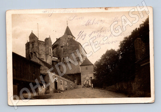 Pohlednice Hrad Pernštejn Československo (M5990)