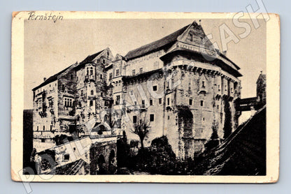 Pohlednice Hrad Pernštejn se známkou Masaryk (M5994)