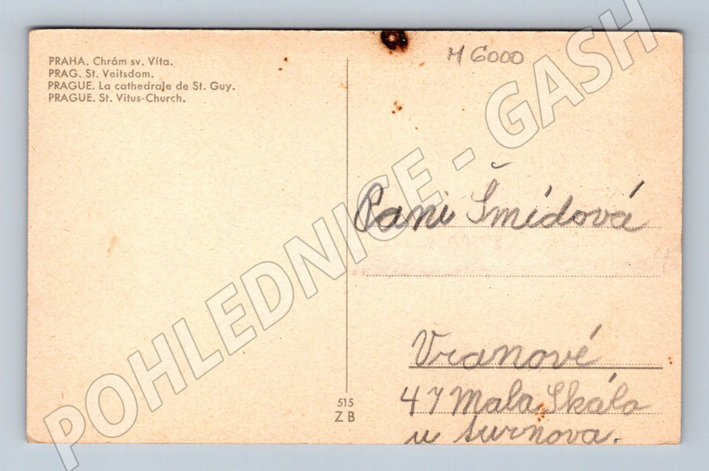 Pohlednice Praha Chrám svatého Víta (M6000)