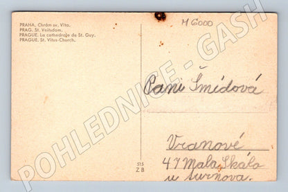 Pohlednice Praha Chrám svatého Víta (M6000)