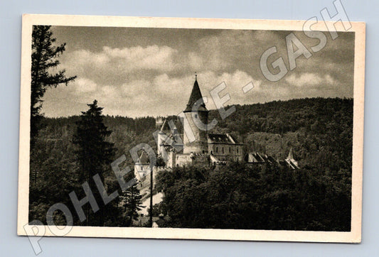 Pohlednice Hrad Křivoklát Orbis neprošlá (M6005)