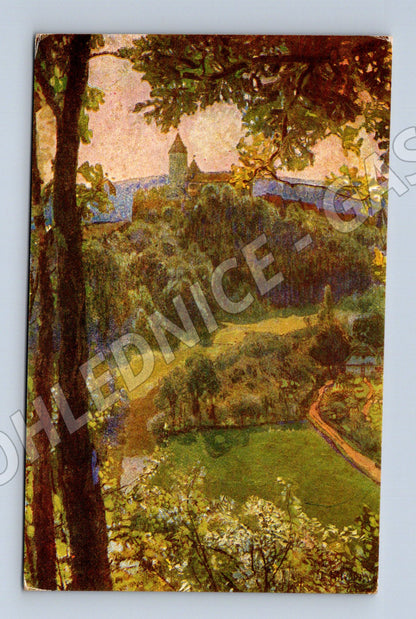 Pohlednice Křivoklát A Kalvoda sběratelská (M6021)