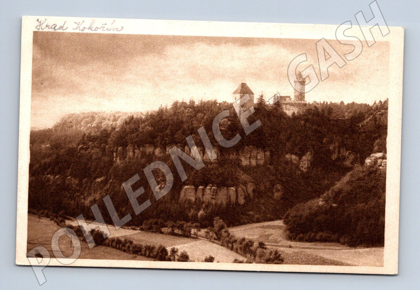 Pohlednice Hrad Kokořín historická neprošlá (M6022)