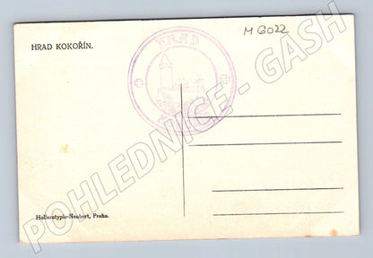 Pohlednice Hrad Kokořín historická neprošlá (M6022)