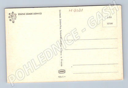 Pohlednice Státní zámek Lednice Orbis (M6031)