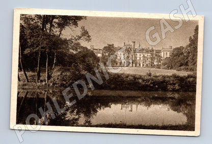 Pohlednice Státní zámek Lednice černobílá (M6032)