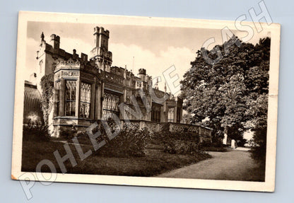 Pohlednice Lednice zámek odeslaná (M6033)