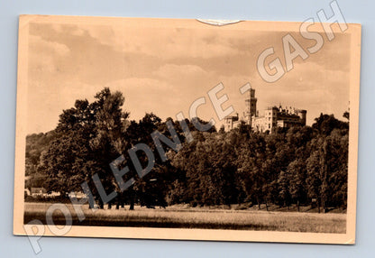 Pohlednice Hluboká nad Vltavou zámek prošlá (M6037)