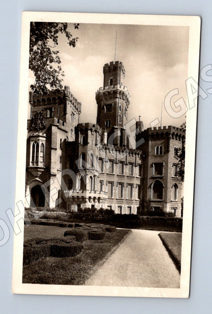 Pohlednice Hluboká nad Vltavou zámek stará (M6045)