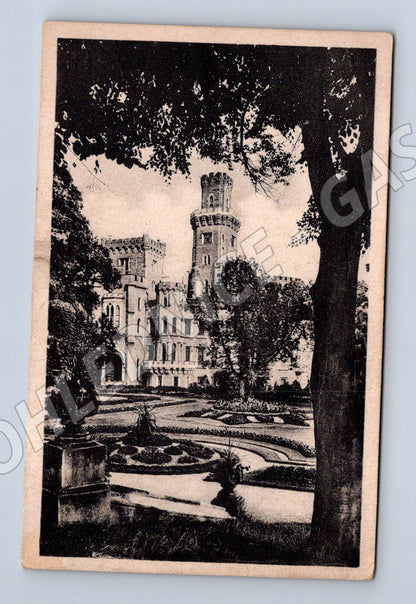 Pohlednice Hluboká nad Vltavou zámek 1948 (M6046)