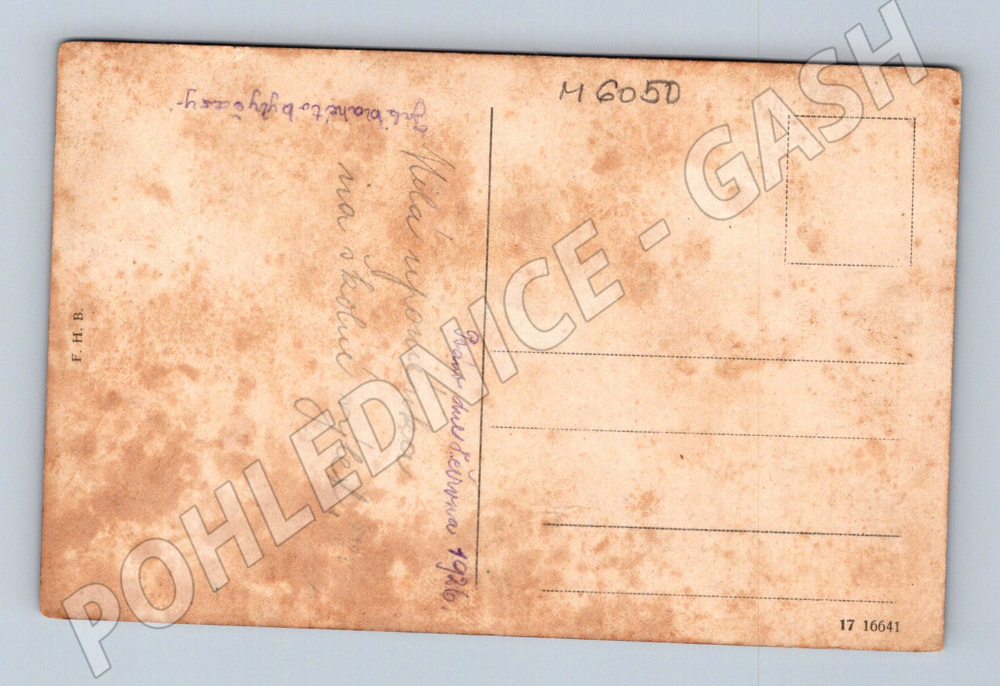 Pohlednice Hluboká nad Vltavou zámek 1926 (M6050)