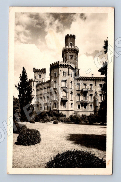 Pohlednice Hluboká nad Vltavou zámek použitá (M6051)