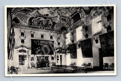 Pohlednice Hluboká nad Vltavou lovecký sál Ohrady (M6054)