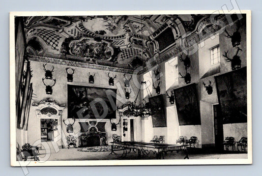 Pohlednice Hluboká nad Vltavou lovecký sál Ohrady (M6054)