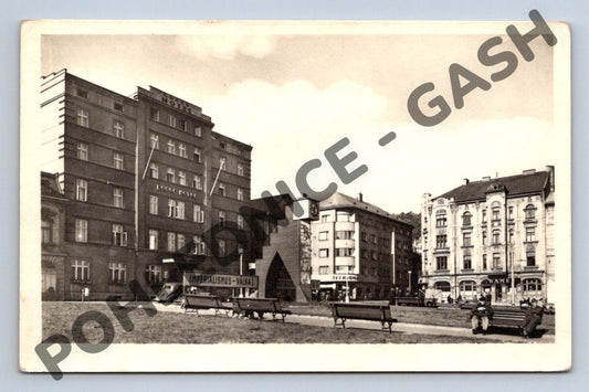 Pohlednice Děčín městské náměstí (M606)