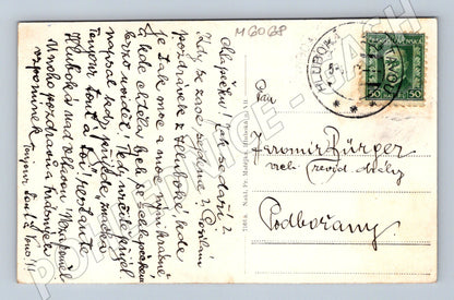 Pohlednice Hluboká nad Vltavou zámek 1920s (M6068)