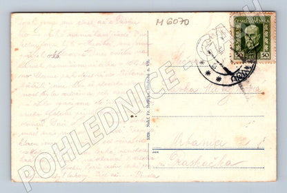 Pohlednice Hluboká nad Vltavou zámek razítko (M6070)