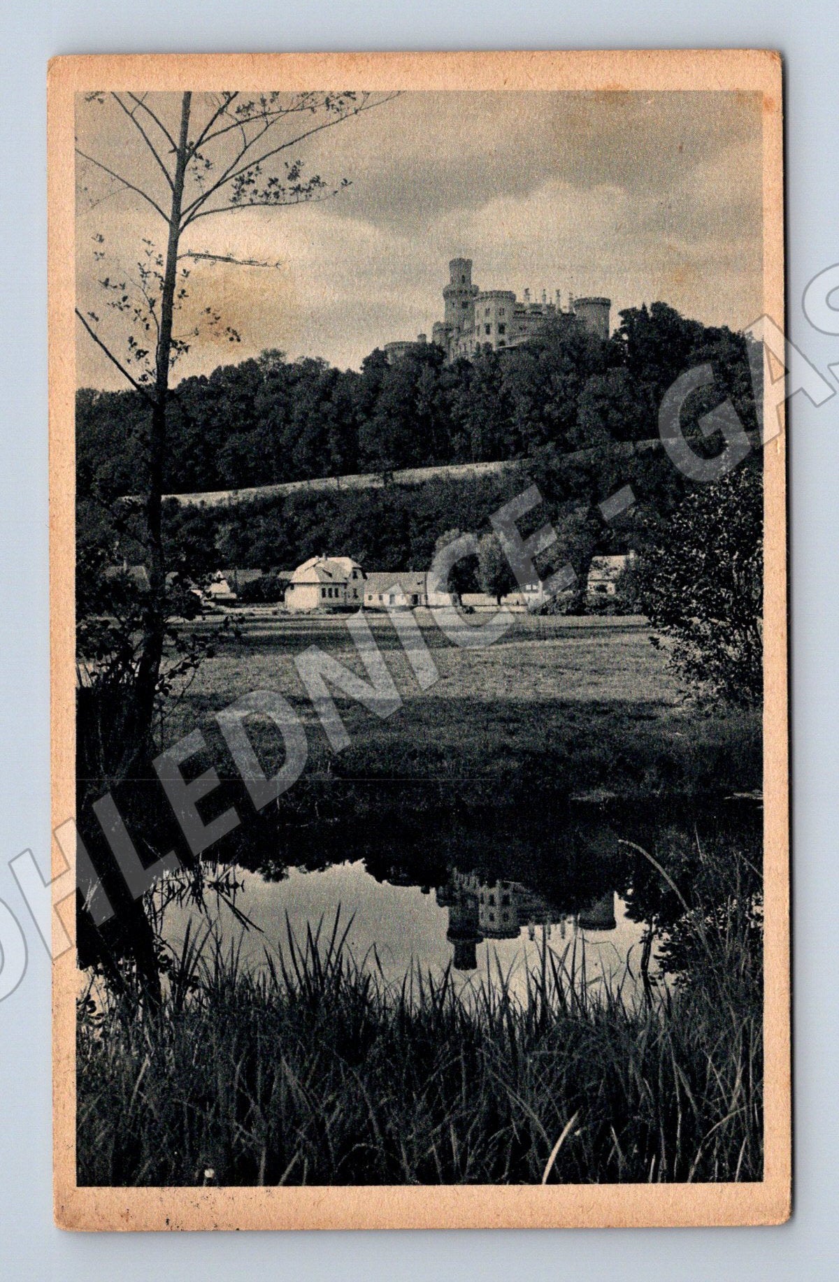 Pohlednice Hluboká nad Vltavou zámek Perla jihu (M6072)