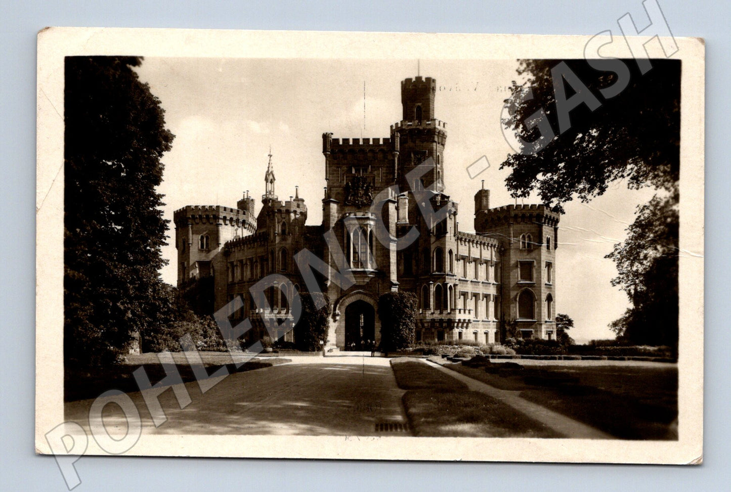 Pohlednice Hluboká nad Vltavou zámek stará (M6073)