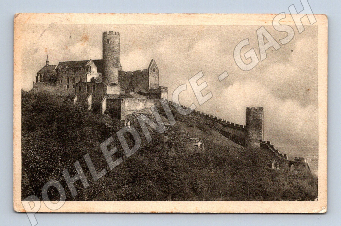 Pohlednice Hrad Bezděz starší prošlá (M6078)