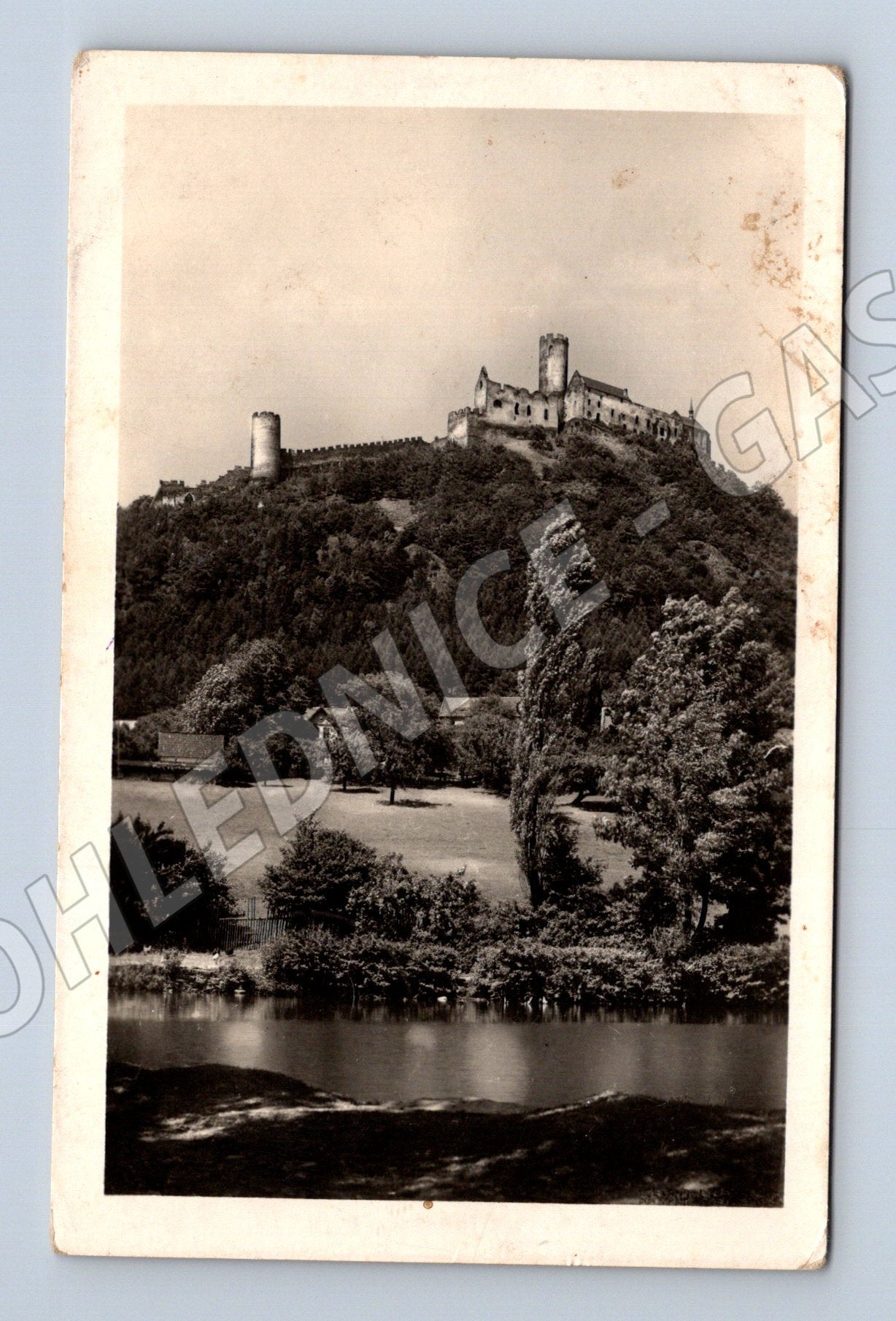 Pohlednice Hrad Bezděz 1950 čb ČSR (M6092)