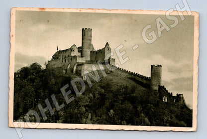 Pohlednice Hrad Bezděz černobílá stará (M6093)